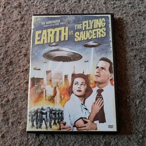 Earth VS The Flying Saucers BW & Colorized DVD PRE-OWNED